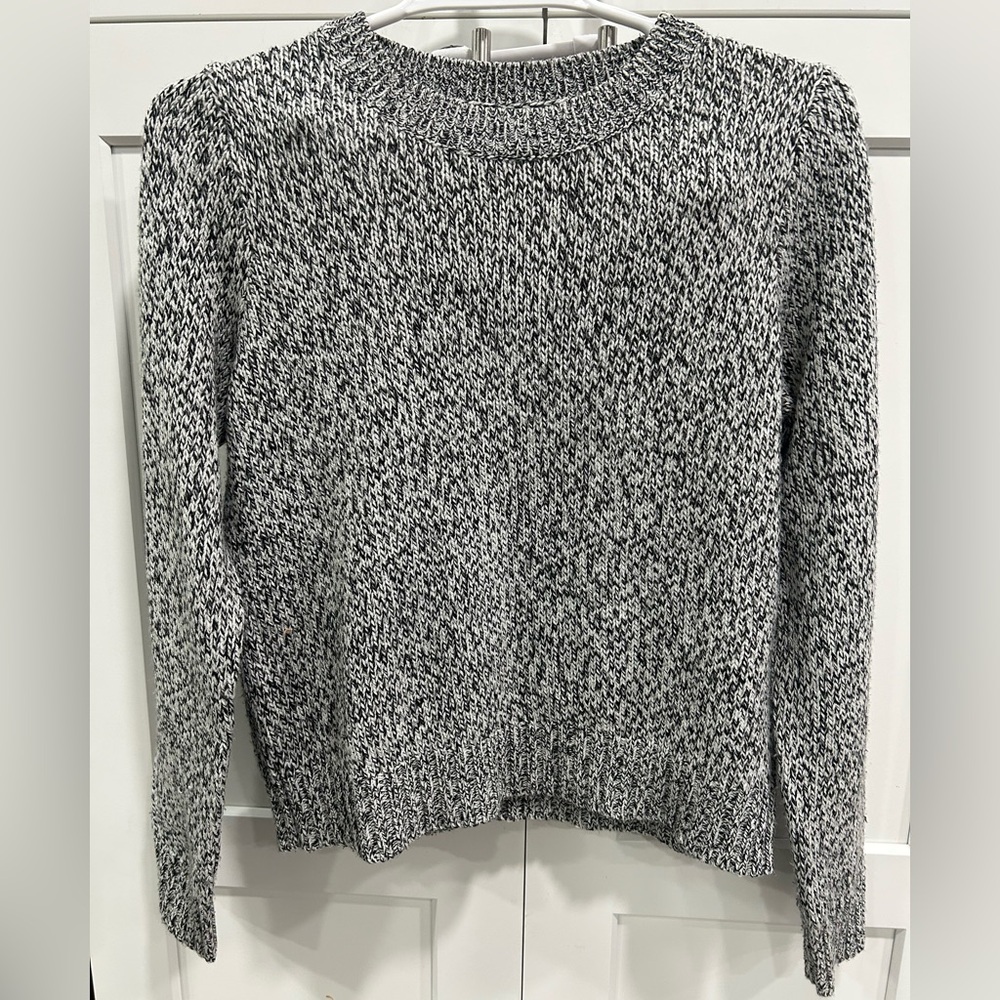 H&M Black & Gray Knit Sweater